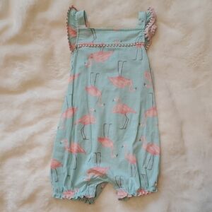 Carter's Flamingo Print Baby Romper, 18 Months